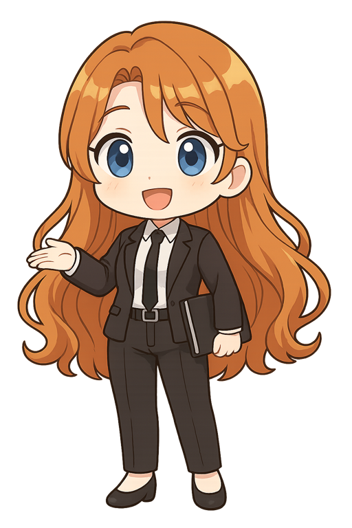 Cute anime character